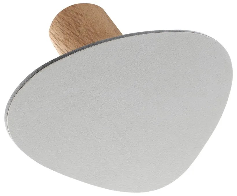 Svetlosivý nástenný oceľový háčik Dot S Nupo – LIND DNA