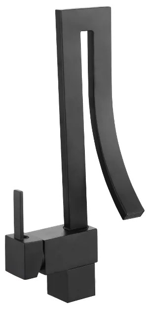 Mexen Elbrus - Vysoká umývadlová batéria, čierna, 747100-70