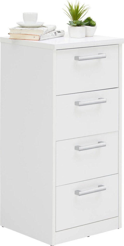 XXXLutz KOMODA, biela, 38/84/36 cm Xora - Komody - 000017003002