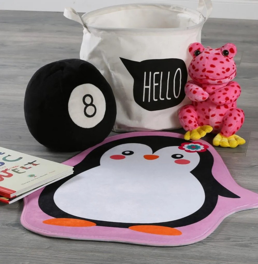 Obsession koberce Detský kusový koberec Mila kids 144 penguin - 60x80 cm