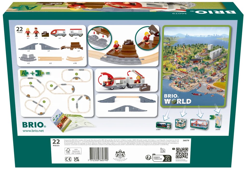 Brio – Cestovný osobný vlak