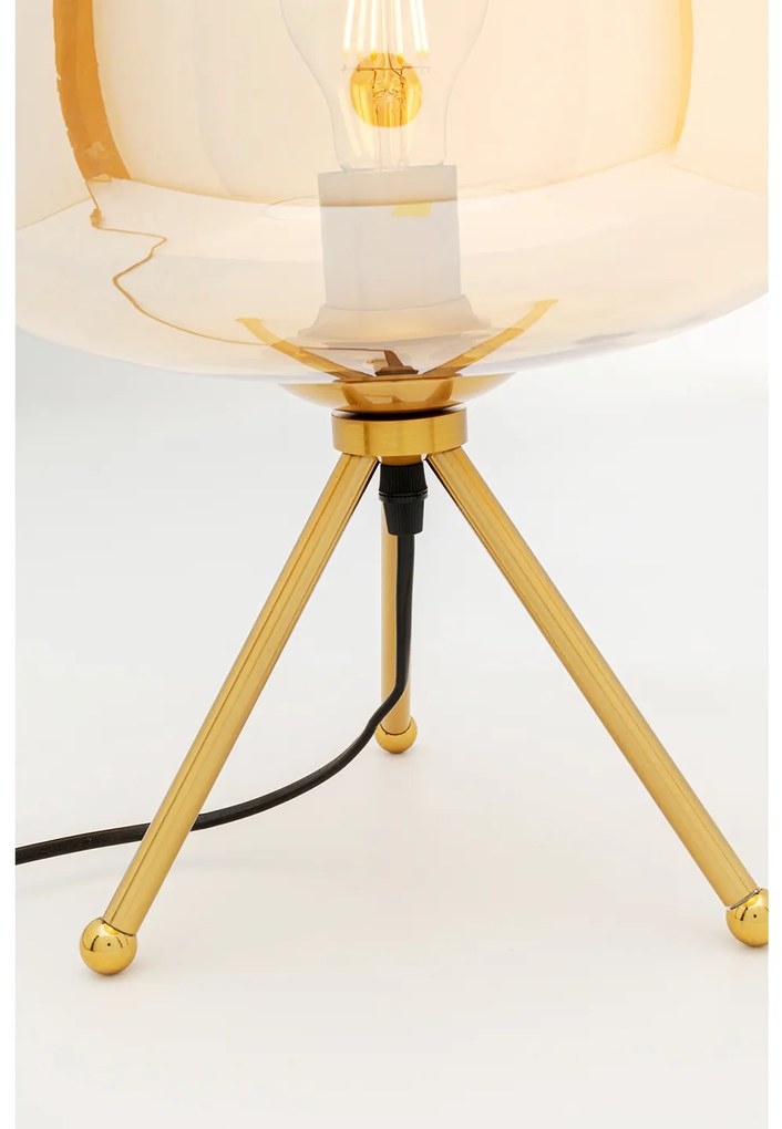 Sphere stolová lampa jantárová