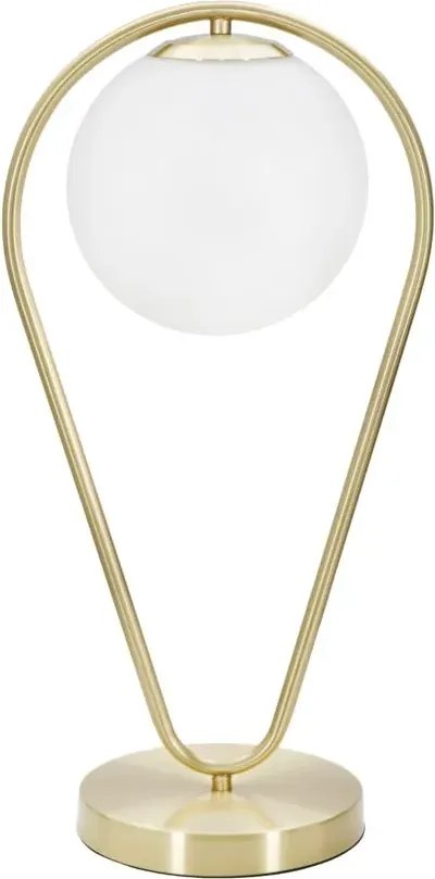 Stolná lampa Glamy Drop 50 cm zlatá