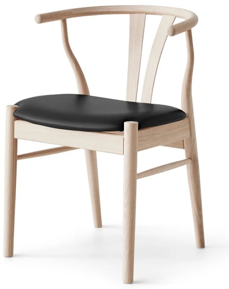 Kožená jedálenská stolička Freja – Hammel Furniture