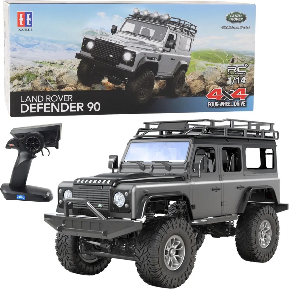 Double E Off-road RC Land Rover Defender 90 Grey 1:14