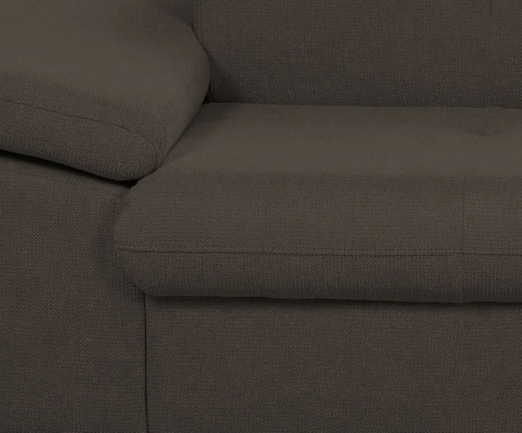 Trojsedák Gisele, tmavo hnedá espresso látka