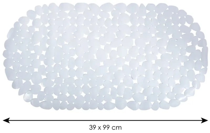 Spirella Protišmyková podložka do vane GALETS, biela, 99 x 39 cm