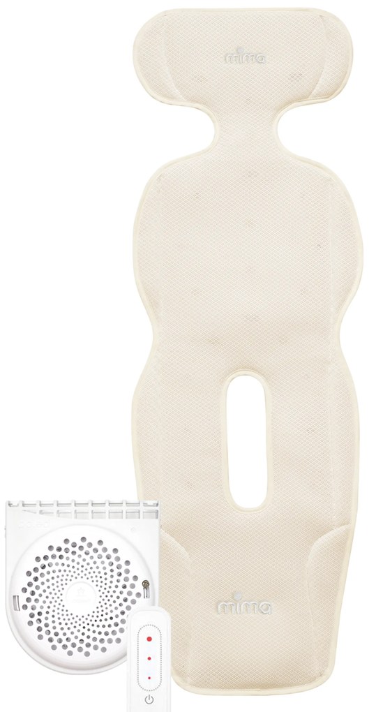 Podložka do kočíka s vetraním Flo Beige