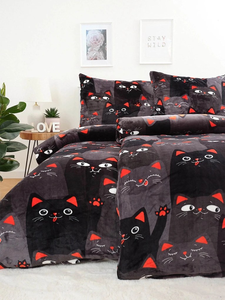 Francúzske obliečky mikroplyš Exclusive – Cats 02