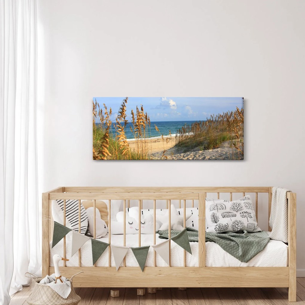 Obraz - Pláž (120x50 cm)