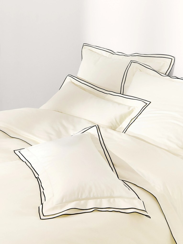 Obliečka na paplón z bavlneného saténu's lemovaním Carlotta