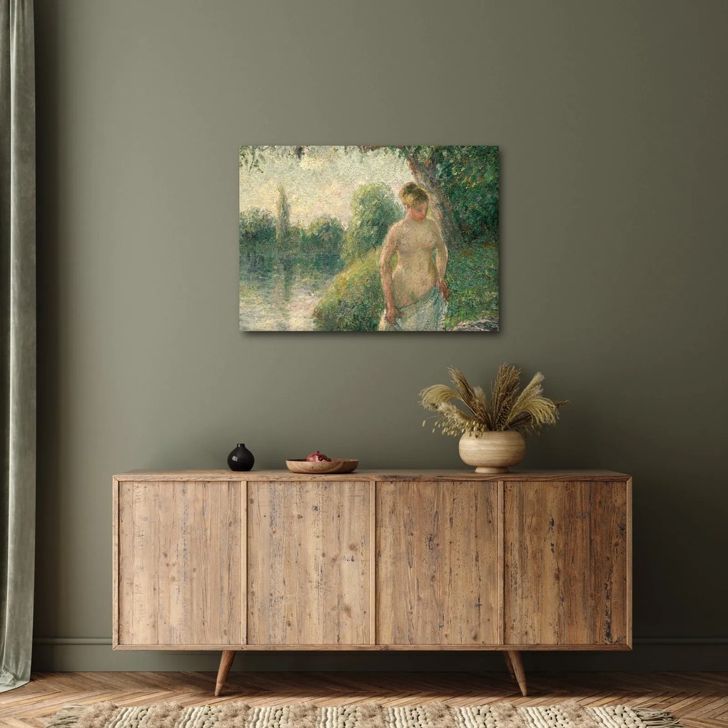 Obraz - Camille Pissarro, The Bather, reprodukcia (70x50 cm)
