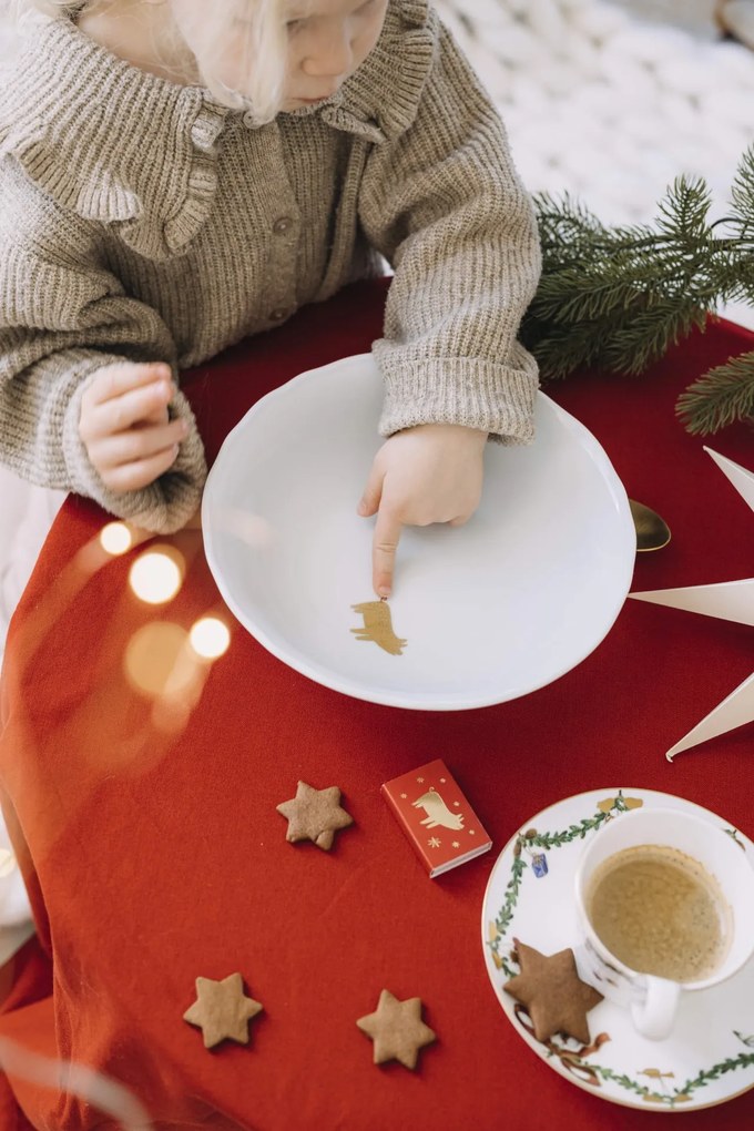 Bella Rose Porcelánová misa Zlaté prasiatko