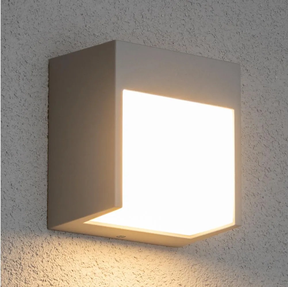 Brilagi - LED Vonkajšie nástenné svietidlo TERNI LED/12W/230V šedá IP44