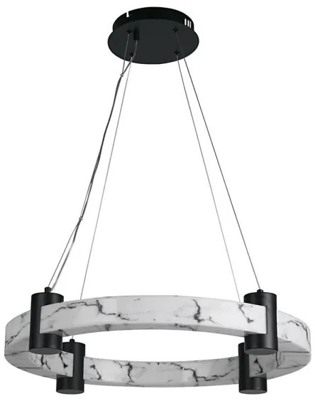 Searchlight 10868-1BK - LED luster na lanku MOONBEAM LED/29W/230V