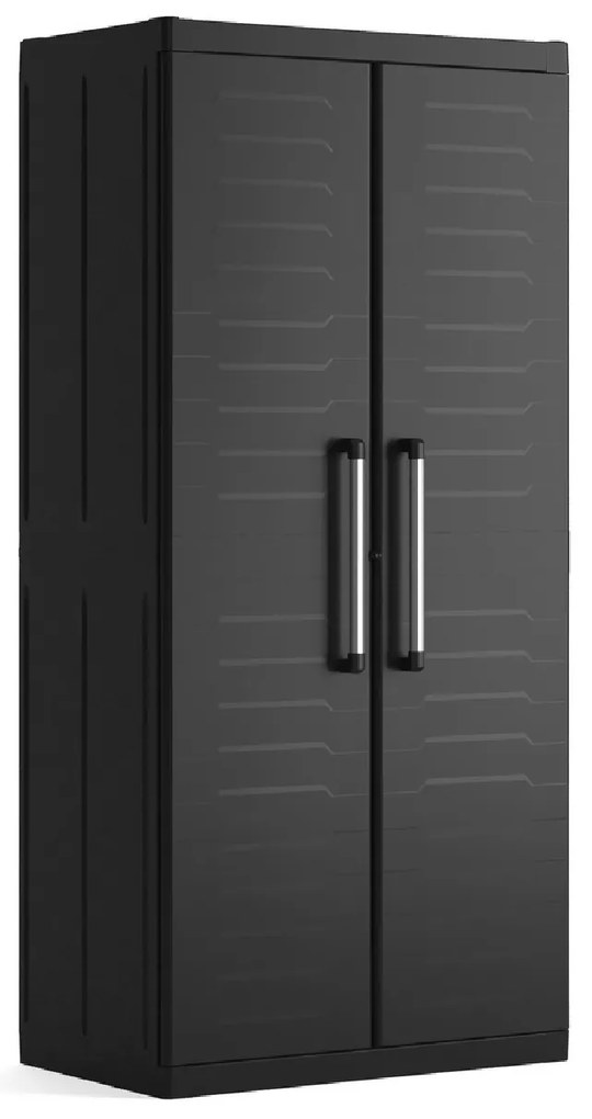 KIS Skriňa DETROIT XL vysoká 89 cm, čierna