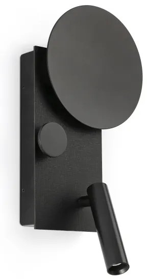 FARO 20059 - LED Stmievateľná nástenná lampička KLEE LED/10W/230V + LED/3W levá