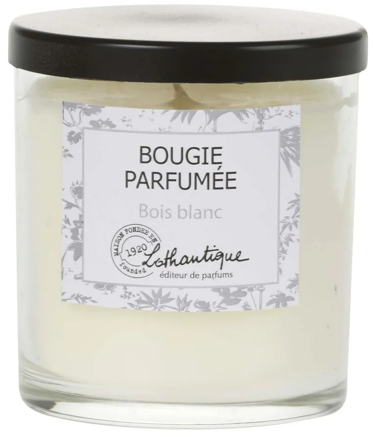 Lothantique Vonná sviečka 160 g White wood - L`editeur de parfums