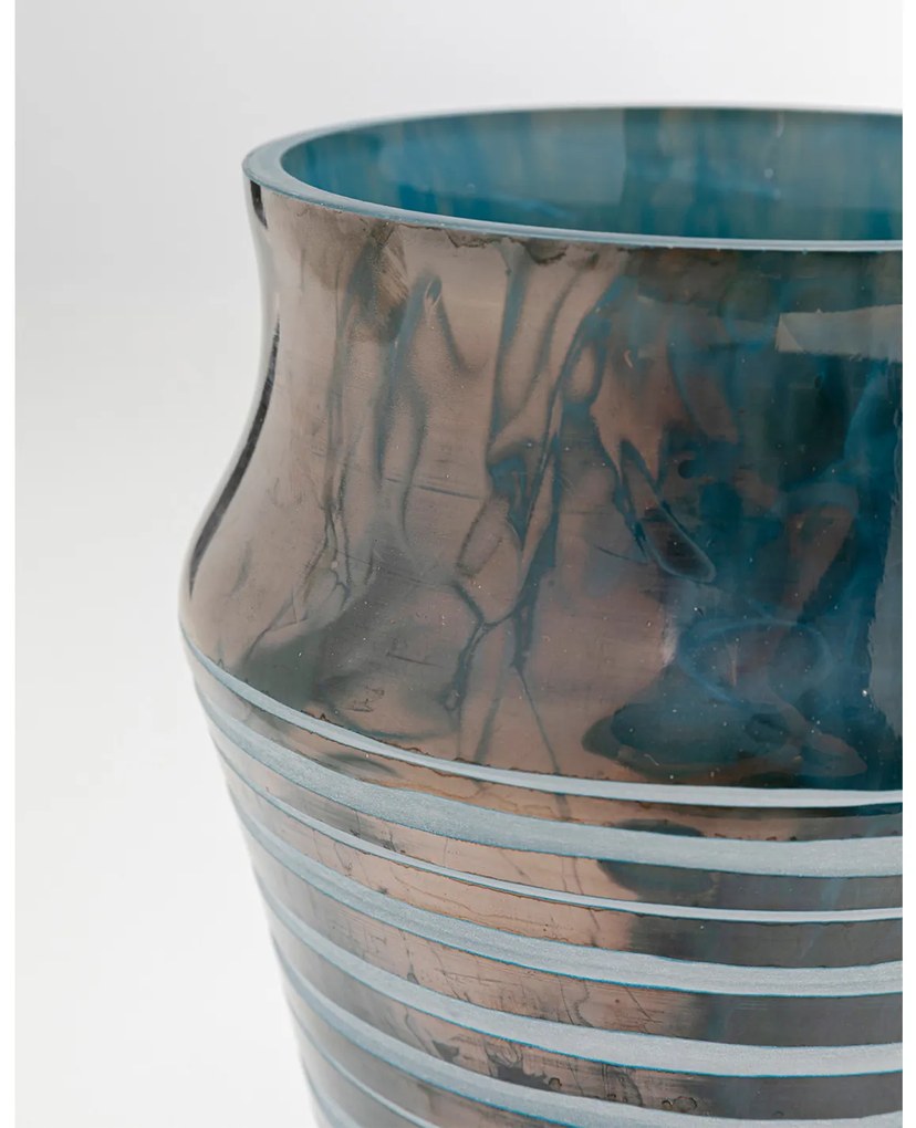 Nice váza modro-strieborná 27 cm