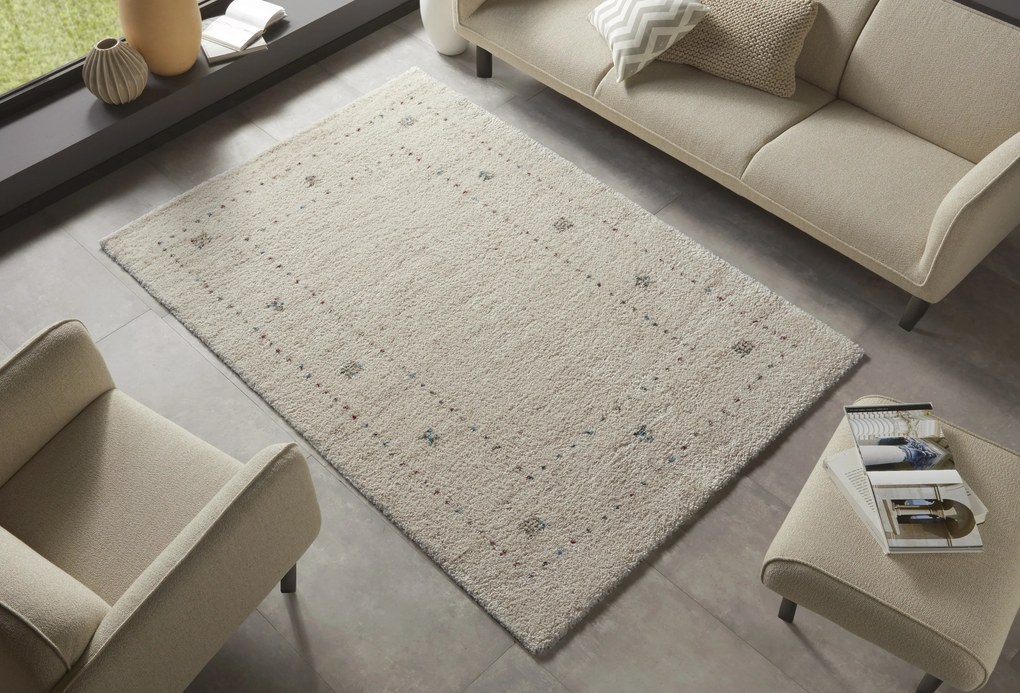 Mint Rugs - Hanse Home koberce Kusový koberec Nomadic 104888 Cream - 200x290 cm