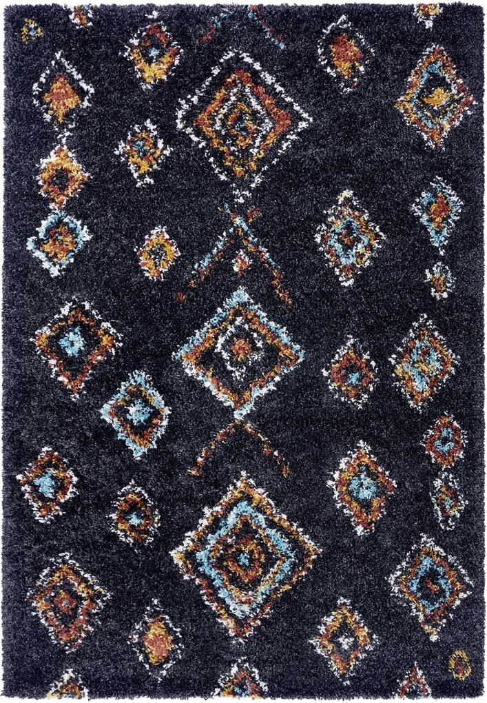Mint Rugs - Hanse Home koberce Kusový koberec Essential 104585 Black - 200x300 cm