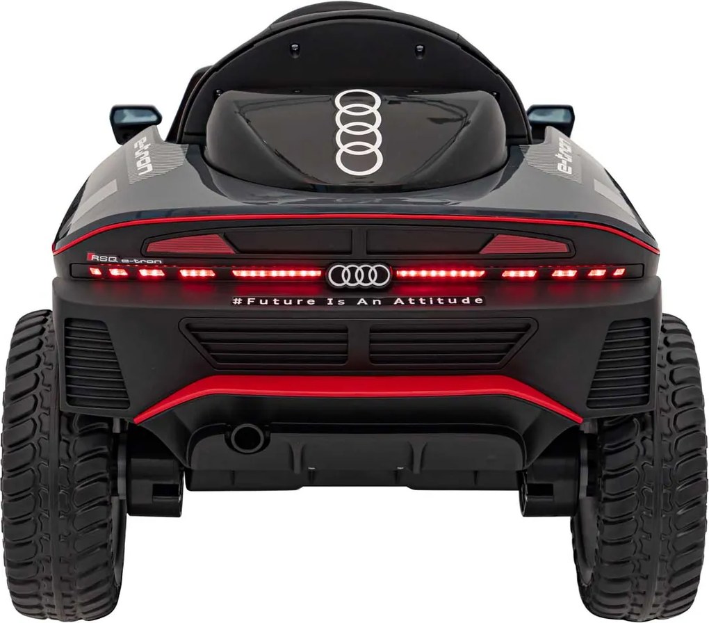 Ramiz Audi RSQ E-TRON vozidlo Sivá