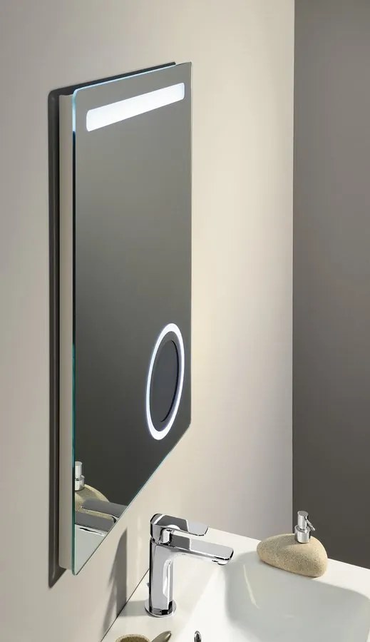 Sapho Sapho, ASTRO LED podsvietené zrkadlo 600x800mm, kozmetické zrkadielko, MIRL2