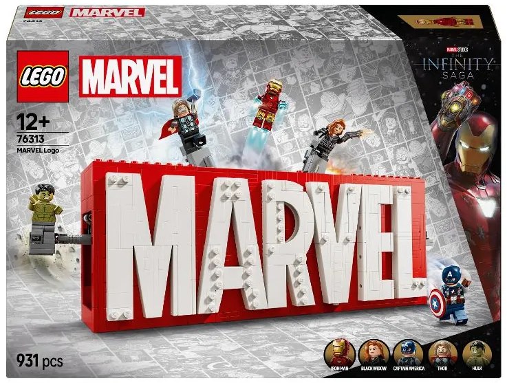 Lego®  Marvel Super Heroes 76313 Logo Marvel a minifigúrky  (100396909)