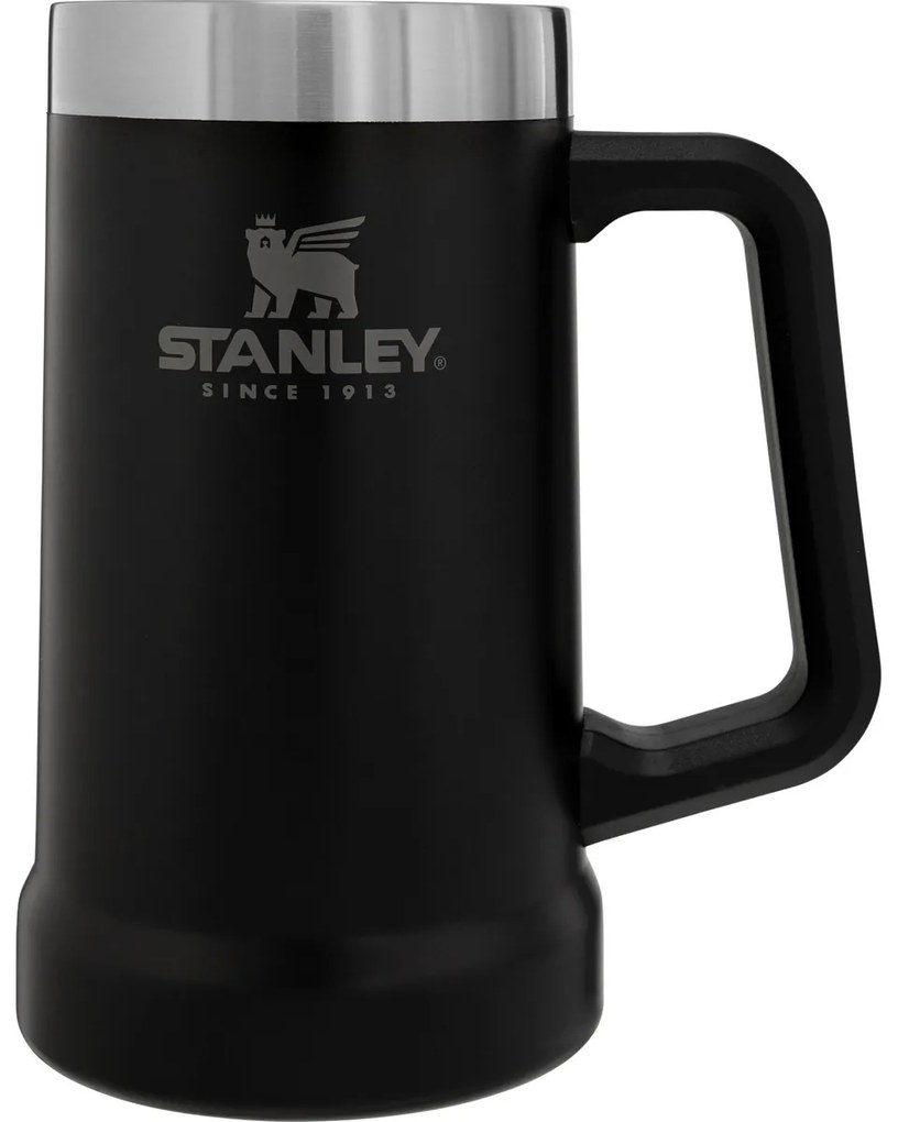 Stanley Korbeľ na pivo Big Grip Beer Stein 700 ml Matte Black Pebble