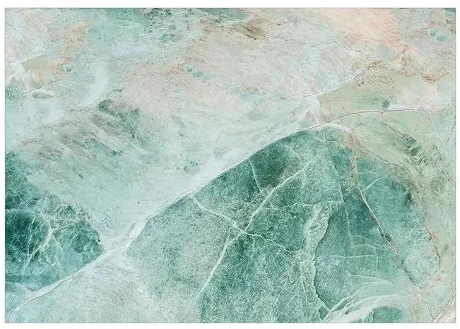 Samolepiaca fototapeta - Turquoise Marble Veľkosť: 147x105, Verzia: Samolepiaca
