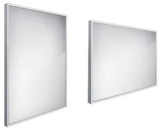 NIMCO zrkadlo podsvietené LED 13000 60 x 80 cm hliníkový rám ZP 13002