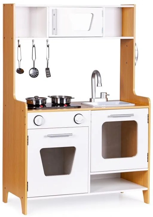 Drevená detská kuchynka so svetlom a zvukom