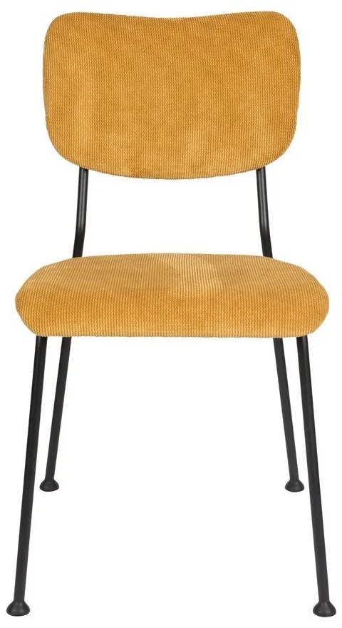 Žlté jedálenské stoličky v súprave 2 ks Benson - Zuiver