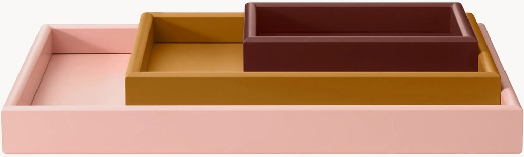 Dekoračné podnosy Arrange, 3 ks