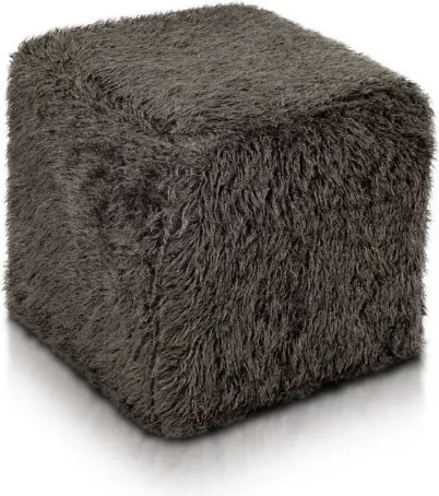 Sedací vak Taburetka Exclusive TiaHome - sivá
