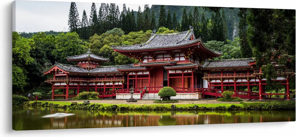 Obraz - Budhistický kláštor (120x50 cm)
