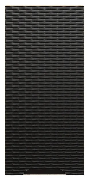 Závesná kúpeľňová skrinka Ocean 35 cm dub olejovaný/čierna