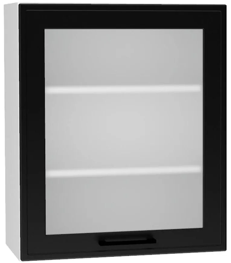 Kuchynská skrinka Emily Ws60 Pl čierny hrášok