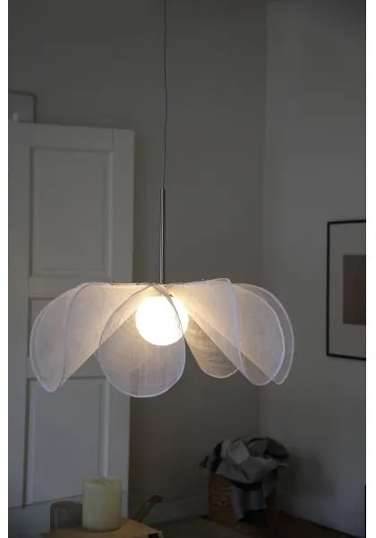 Markslöjd 108818 - Luster na lanku STYRKA 1xE27/40W/230V pr. 75 cm biela