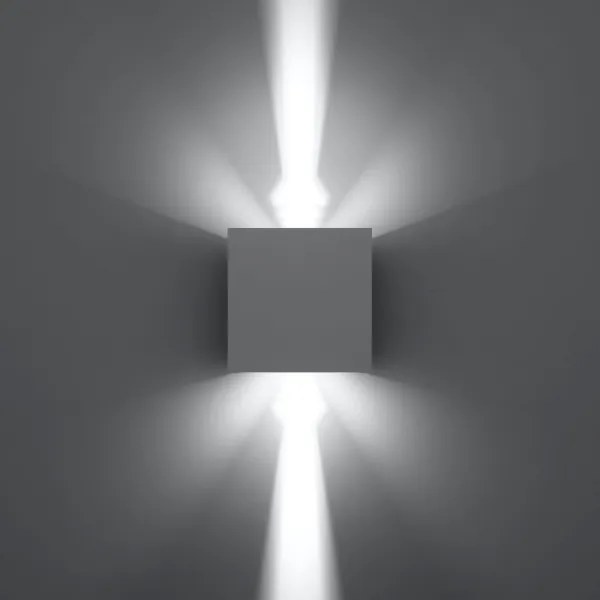 LED Vonkajšie nástenné svietidlo LUCA LED/6W/230V IP54