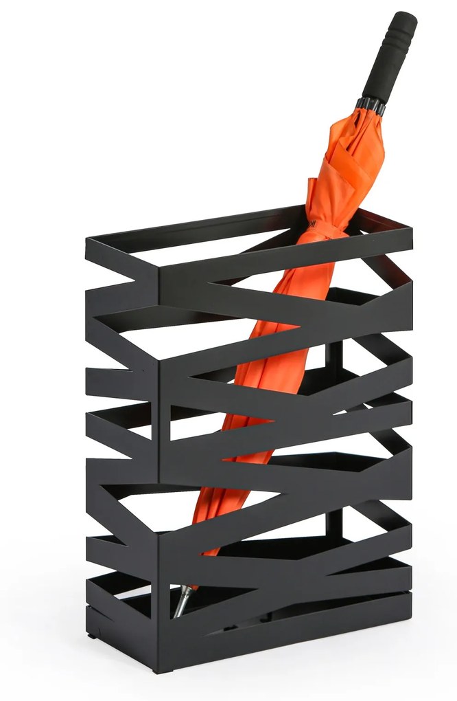 Stojan na dáždniky, čierny