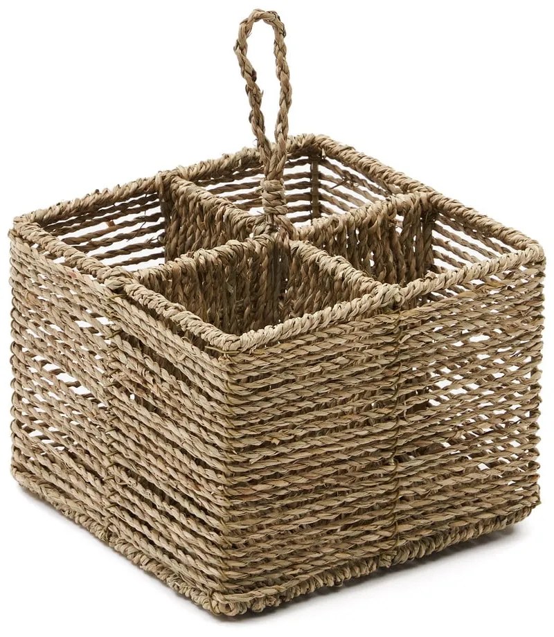 Stojan na kuchynské náčinie z morskej trávy Tossa – Kave Home