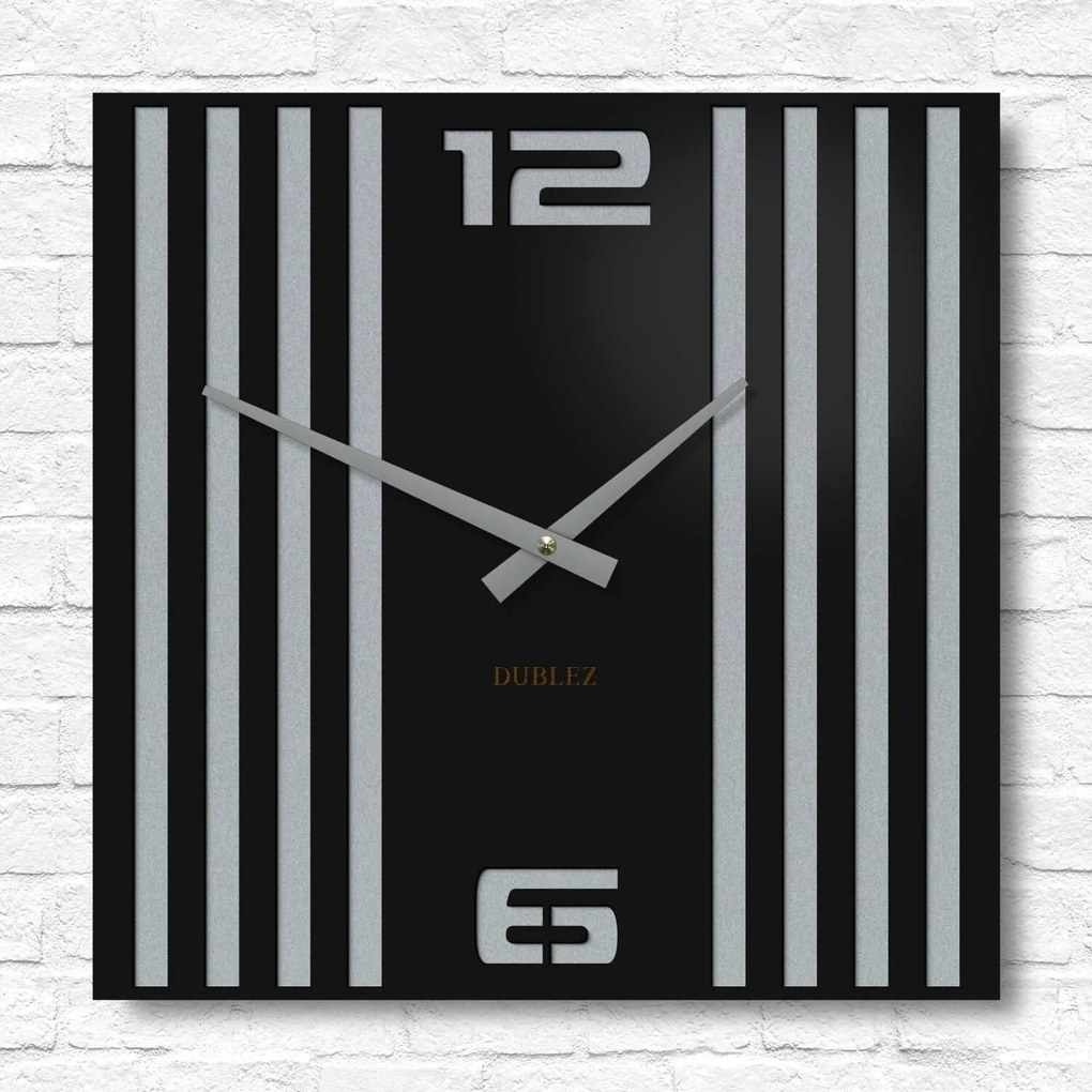 DUBLEZ | 3D hodiny na stenu - Urban Lines