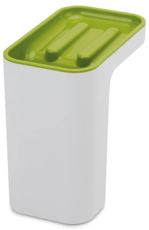 Bielo-zelený stojanček na umývacie prostriedky Joseph Joseph Caddy SinkPod