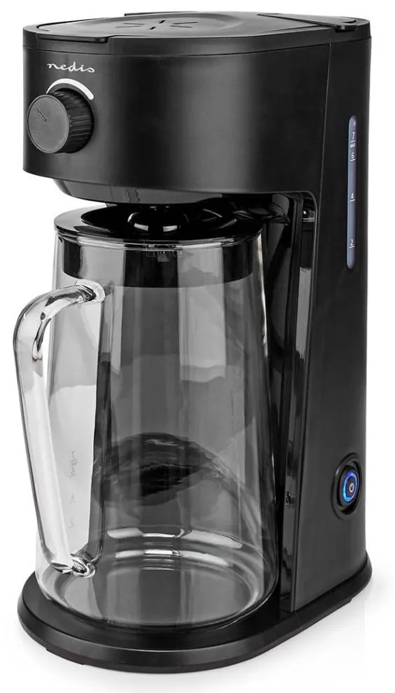 Nedis KAICM200FBK - Kávovar na ľadovú kávu a ľadový čaj 750W/230V