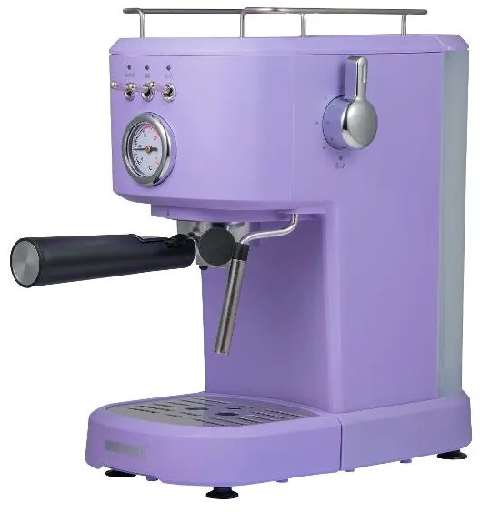 Bergner Espresso kávovar Retro (levanduľová) (100385751)
