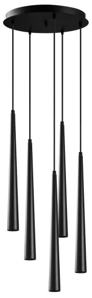 LED Luster na lanku UGUR 5xLED/3W/230V