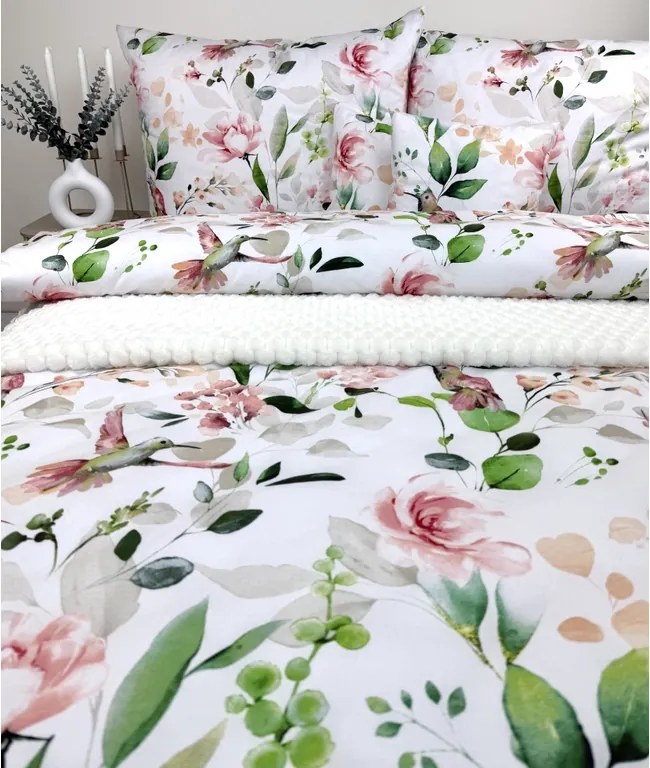 Bavlnené obliečky Bali 140x200 / 70x90 cm – 100% hustotkaná bavlna deluxe, slovenský výrobok, zips