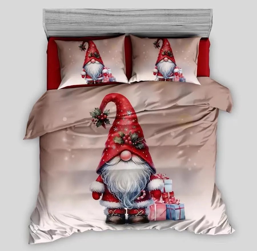 Obliečky Vianoce A1 Bavlna 7-dielna súprava