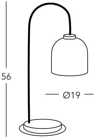 Kolarz A1352.71.Gr - Stolná lampa NONNA 1xE27/60W/230V dub/biela/šedá